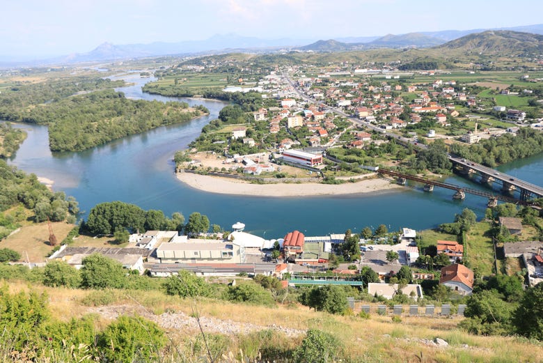 Vistas de Shkodra 