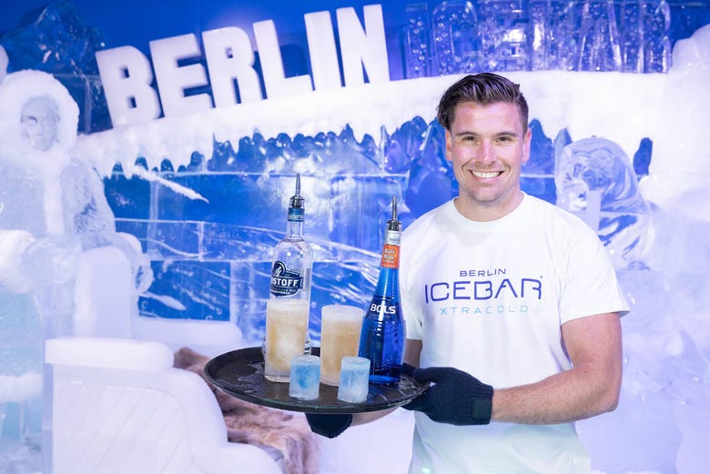 Amigos no Icebar Berlin