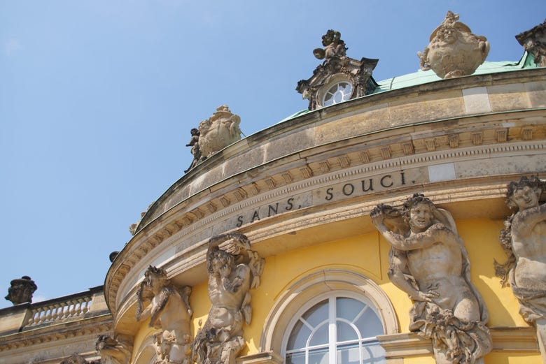 Fachada do Palácio de Sanssouci