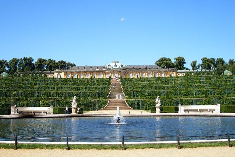 Le palais Sanssouci de Potsdam