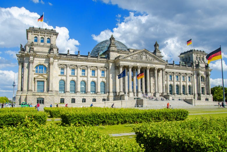 Reichstag, sede do Parlamento Alemão