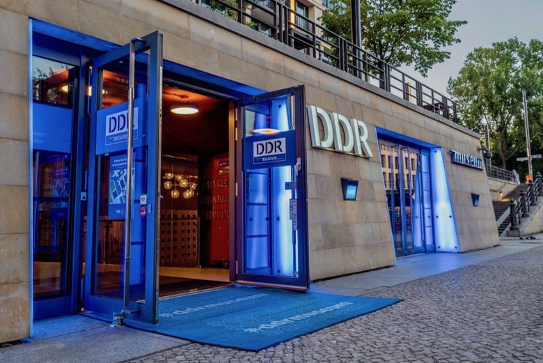 Exterior of the DDR Museum