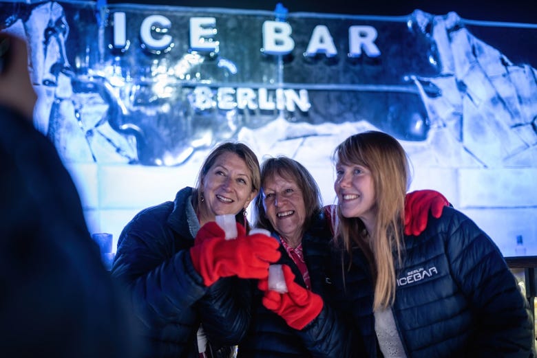 Visitando l'Icebar Berlino