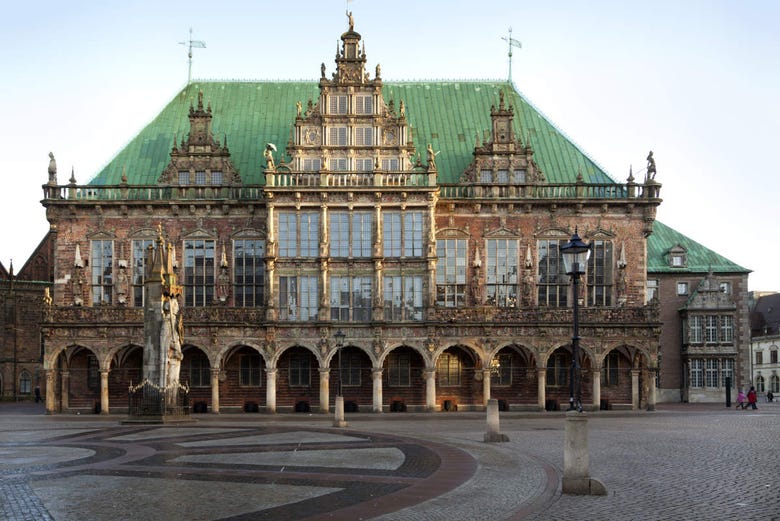 Rathaus, a prefeitura de Bremen