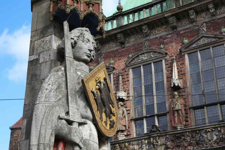 La estatua de Rolando en Bremen