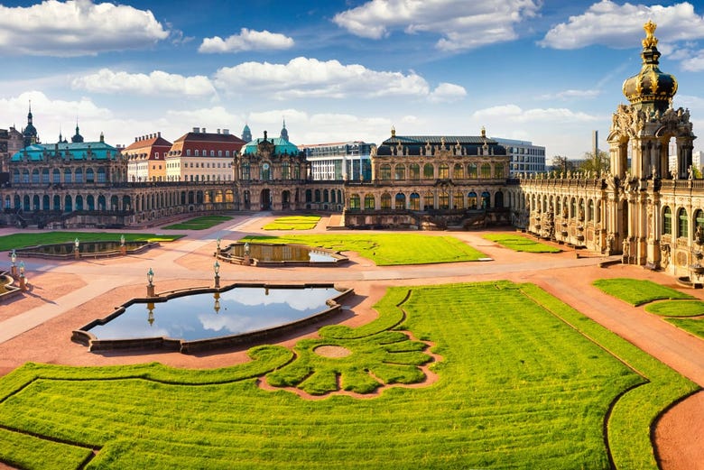Gardens of the Zwinger Palace