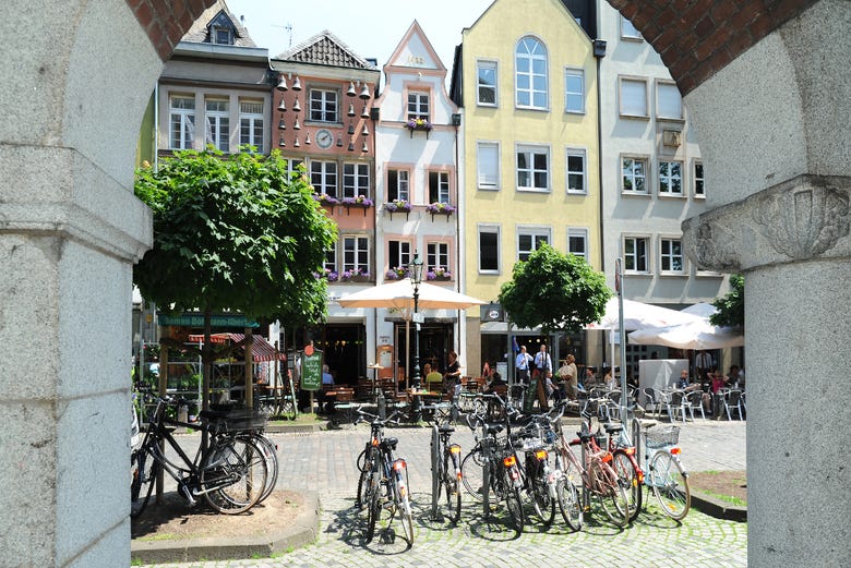 Il centro storico di Düsseldorf