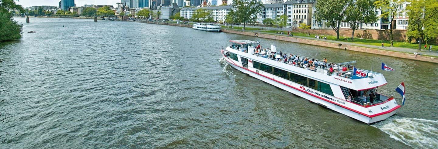 Paseo en barco por Frankfurt