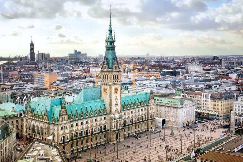 El Ayuntamiento de Hamburgo