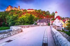 Escursione al castello di Harburg e a Rothenburg