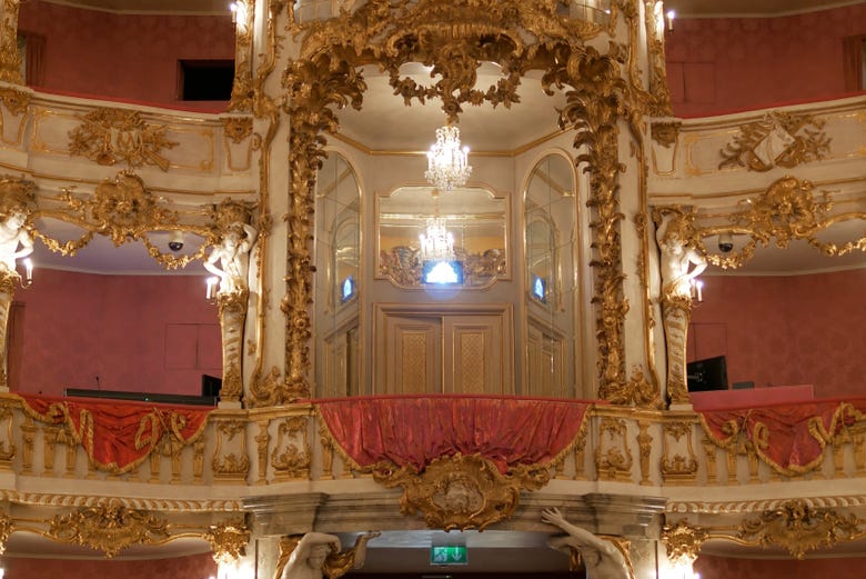 Interior do Teatro de Cuvilliés