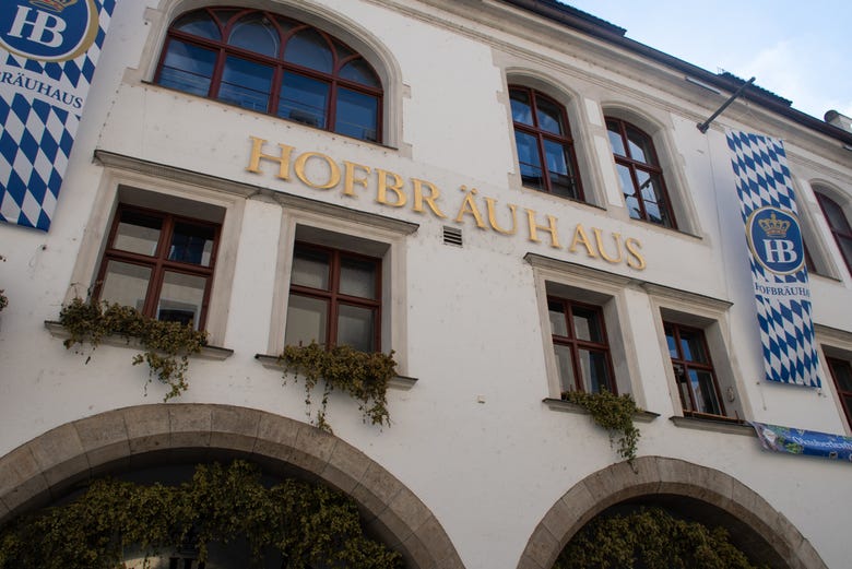 Hofbräuhaus, uma das cervejarias mais famosas de Munique