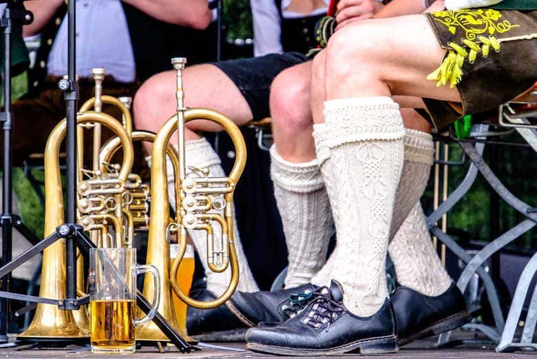 Disfraz Alemán De Oktoberfest Bávaro, Dirndl | Meses Sin Interés