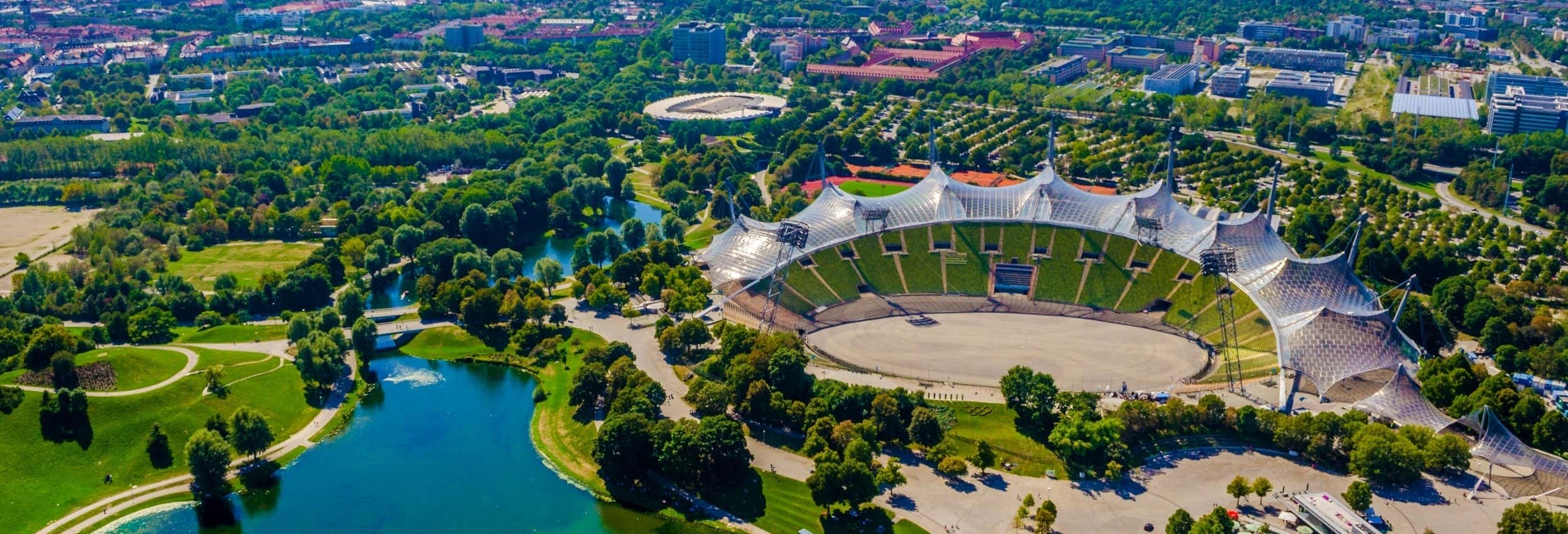 Visita guiada pelo Olympiapark e Jardim Inglês