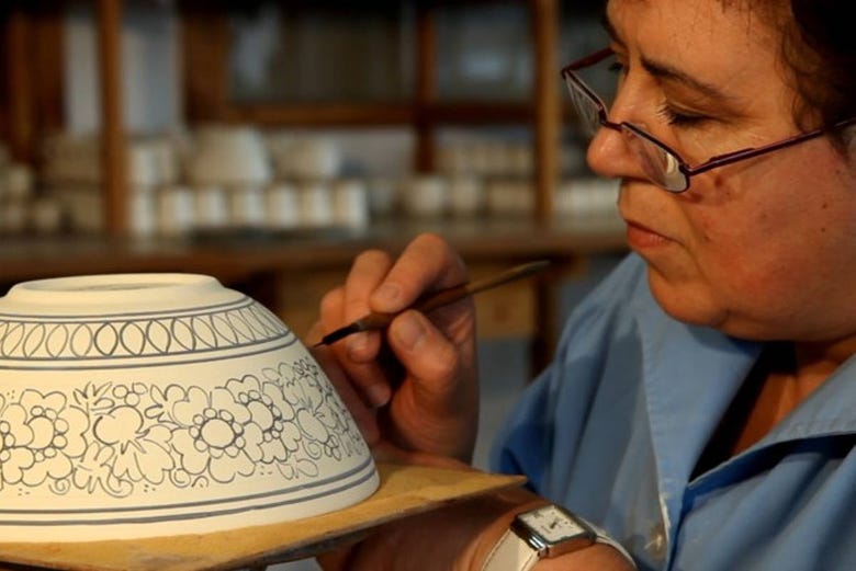 Cerâmica artesanal de Bariloche