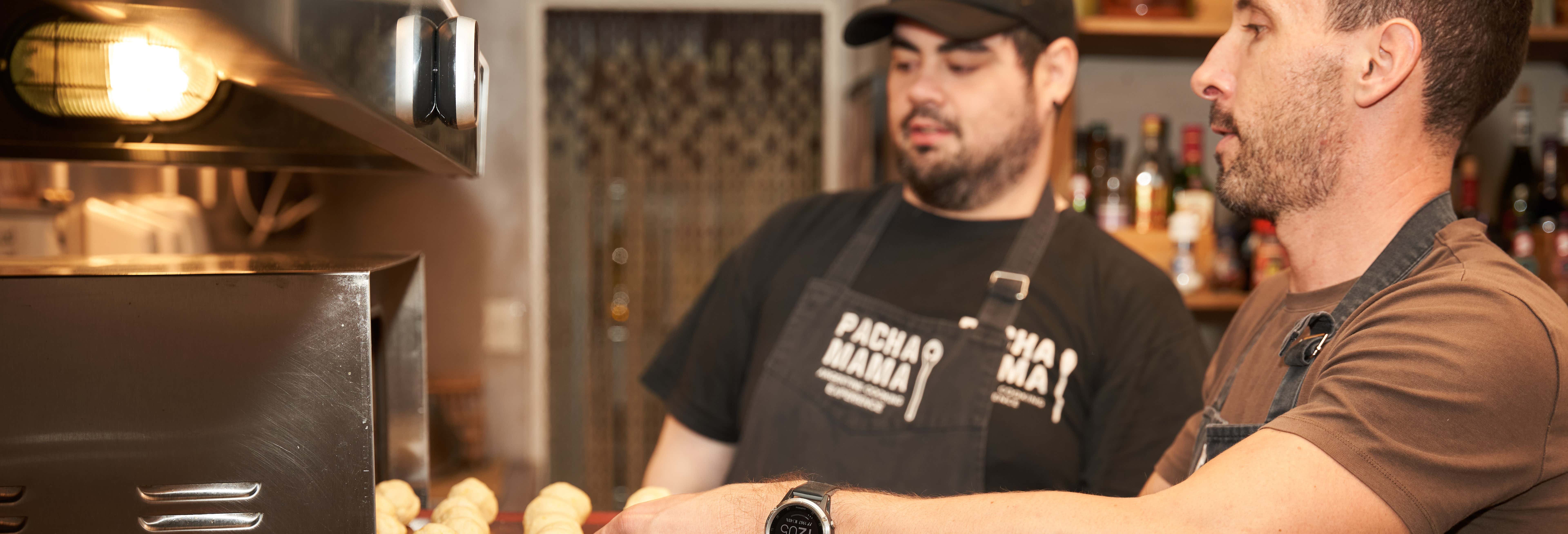 Aula de culinária argentina com almoço