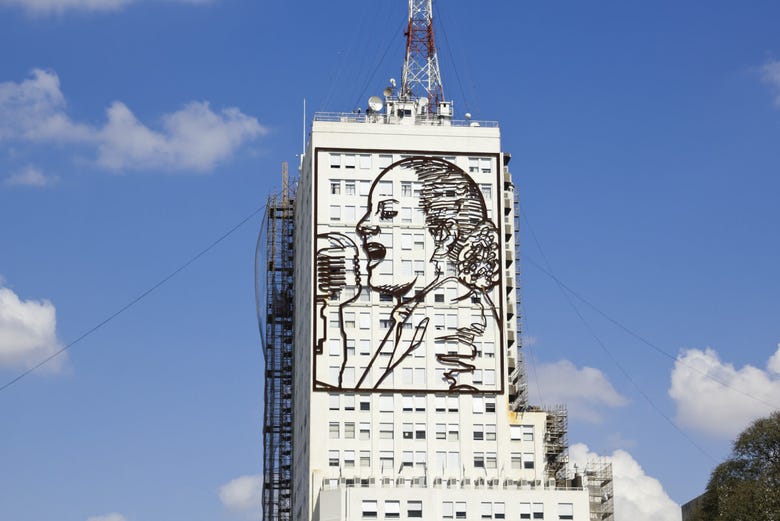 Mural a Eva Perón