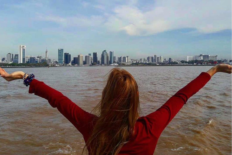 Buenos Aires depuis le bateau