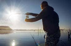 Pesca sul fiume Uruguay
