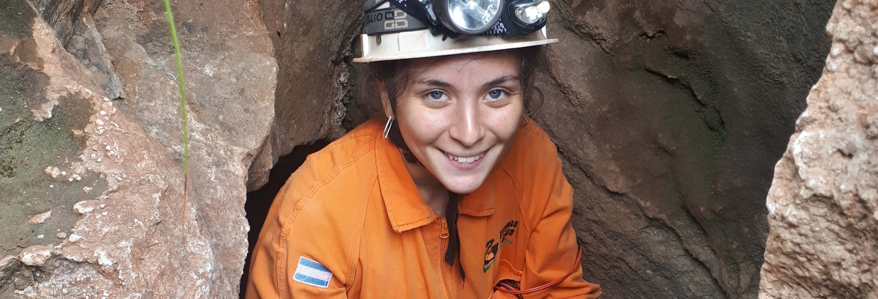 Espeleología en las cavernas de El Sauce