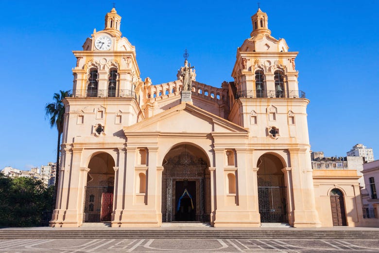 Fachada da catedral de Córdoba