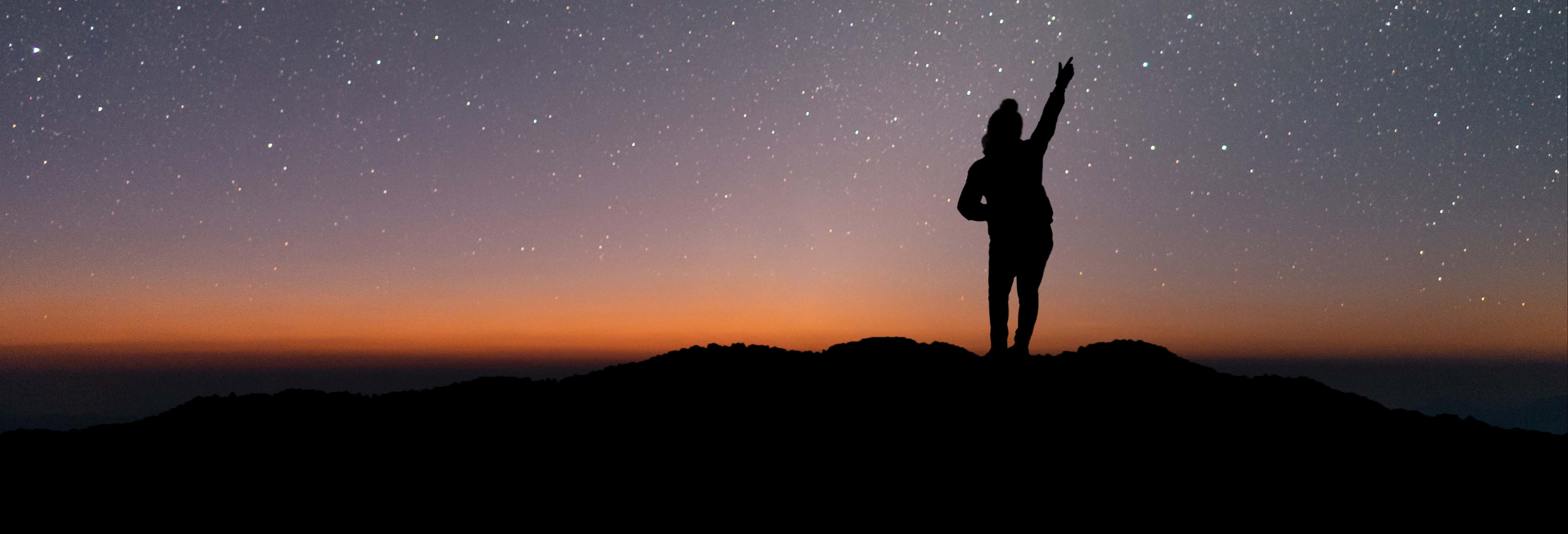 Trekking nocturno por el cerro La Banderita