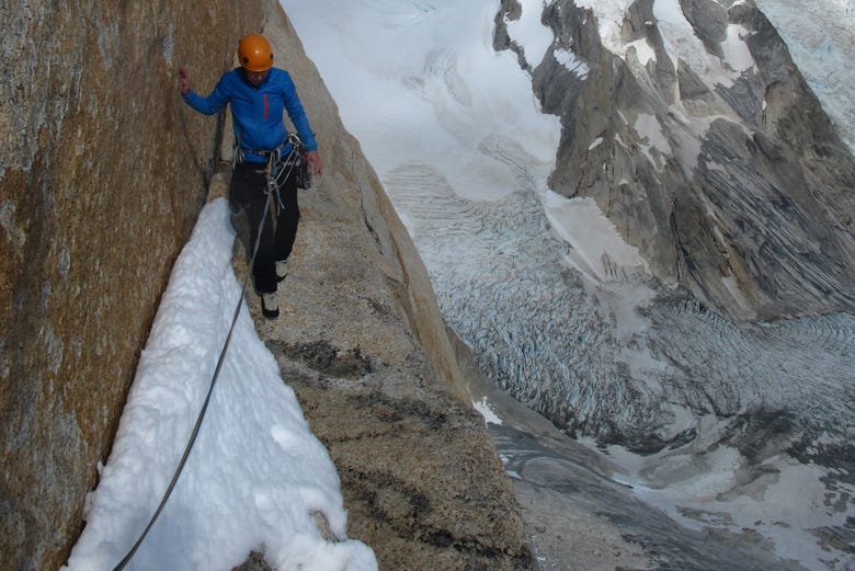 Alpinisme à l'Aiguille Guillaumet