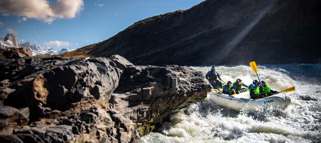 Rafting sul Río de las Vueltas