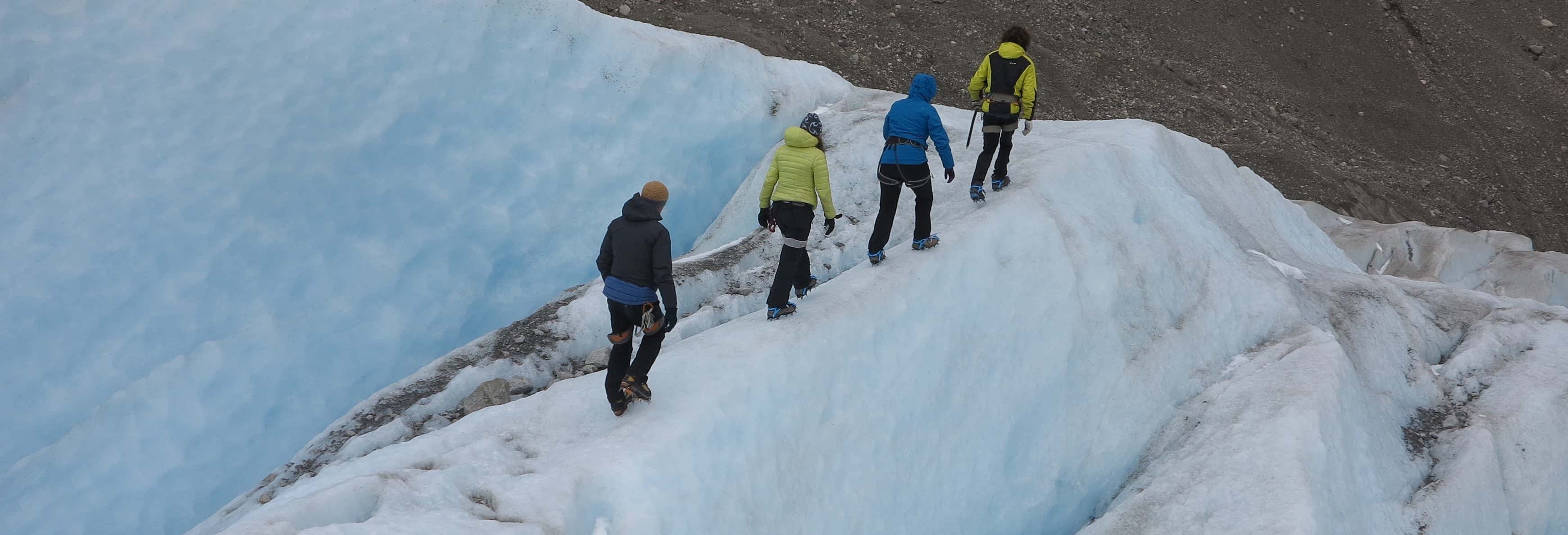 Trekking di 2 giorni sul ghiacciaio Cagliero