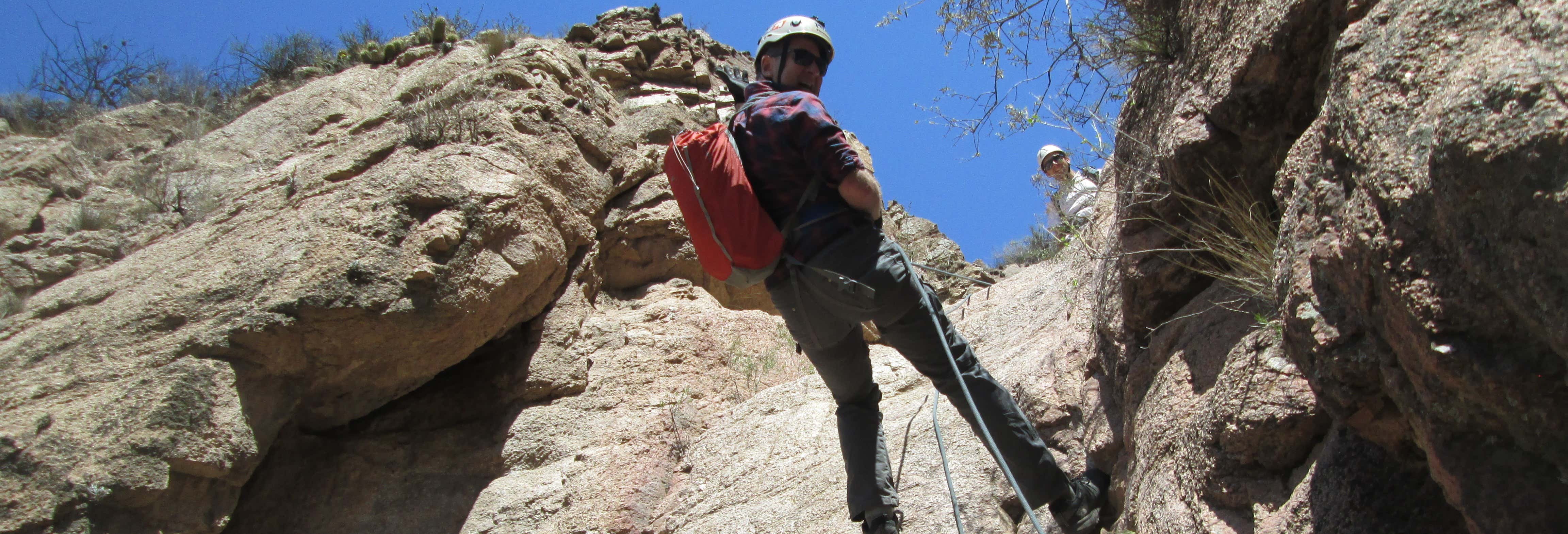 Trekking y rápel en Cacheuta + Aguas termales