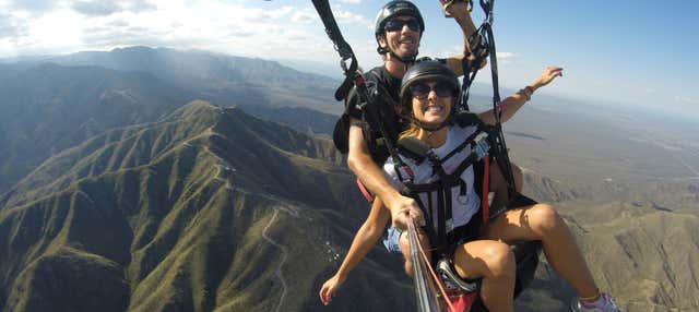 Volo su Mendoza in parapendio