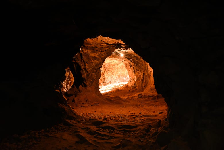 Intérieur des mines de Wanda
