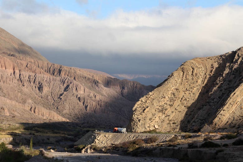 Vista sulla Serranía de Hornocal
