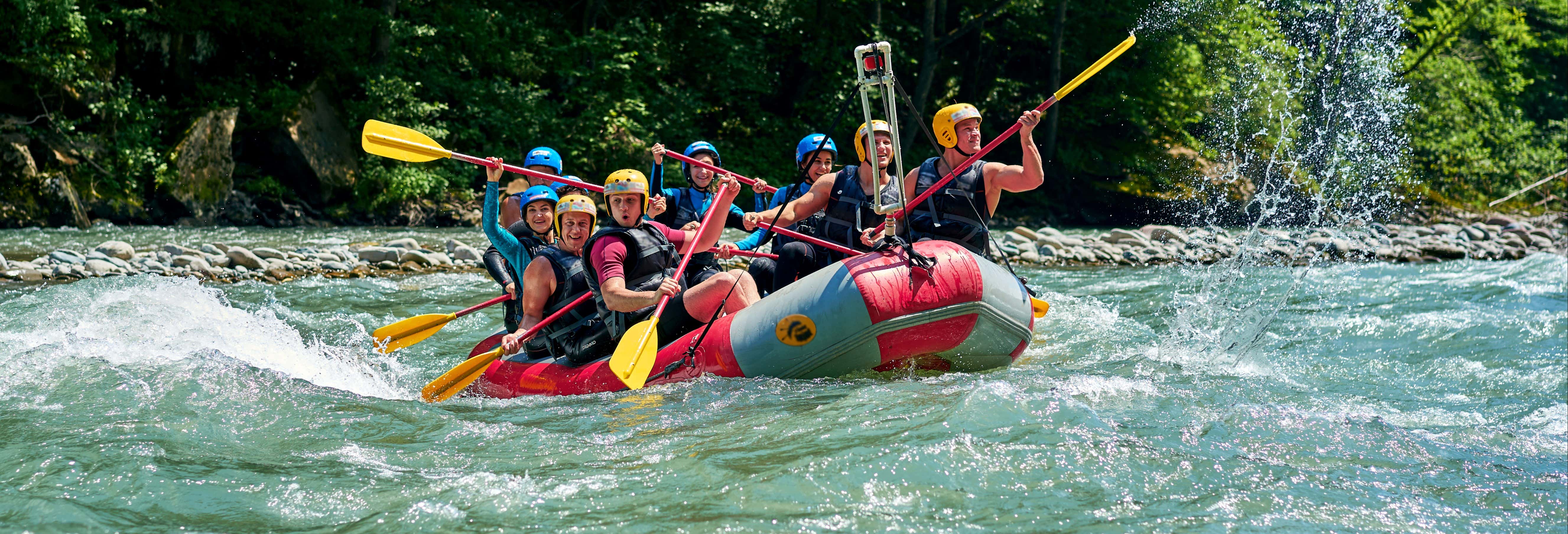 Rafting en el río Juramento