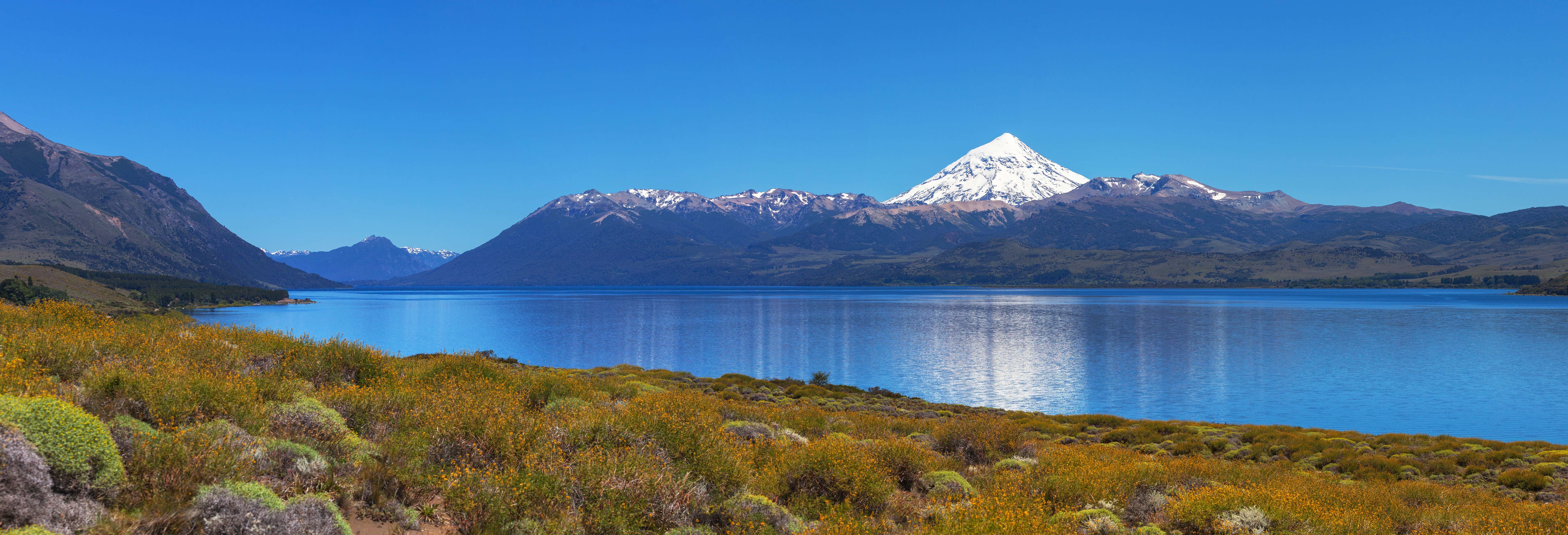 Excursión al Lago Huechulafquen y Volcán Lanín