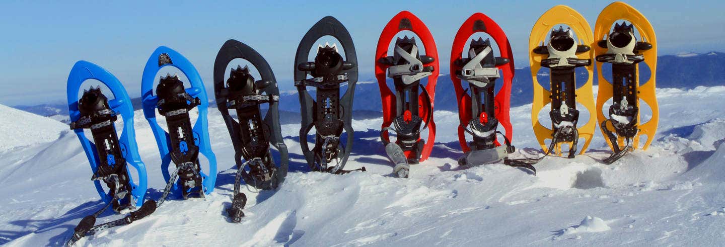 Paseo con raquetas de nieve por el Valle Escondido