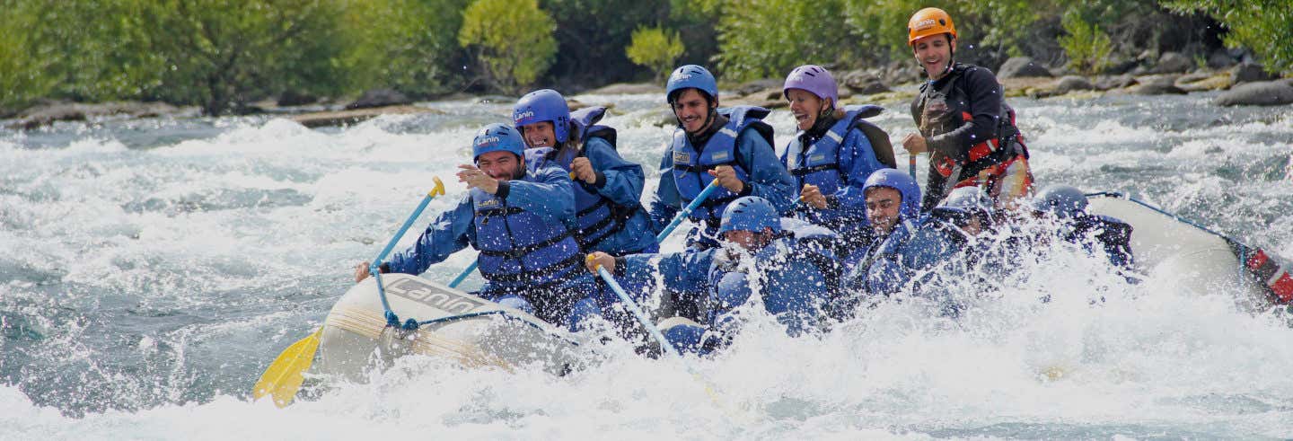 Rafting en el río Chimehuin