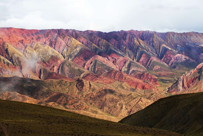 Les montagnes de la Quebrada de Humahuaca