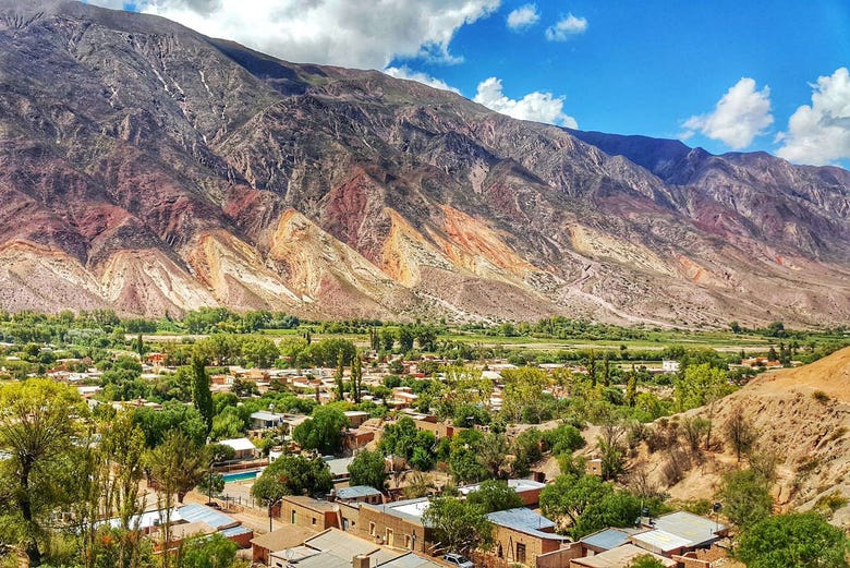 Spectacular landscapes in Humahuaca