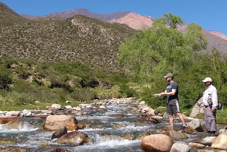 Fishing in Uco Valley