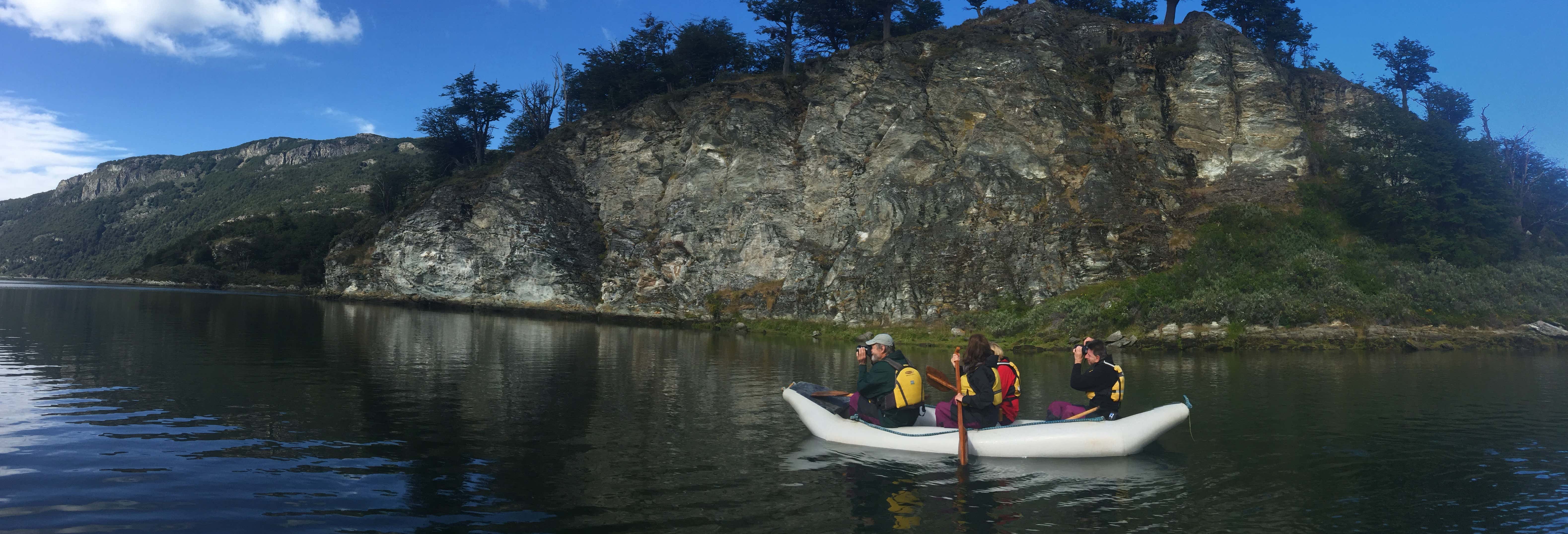 Trekking y canoas en Tierra del Fuego