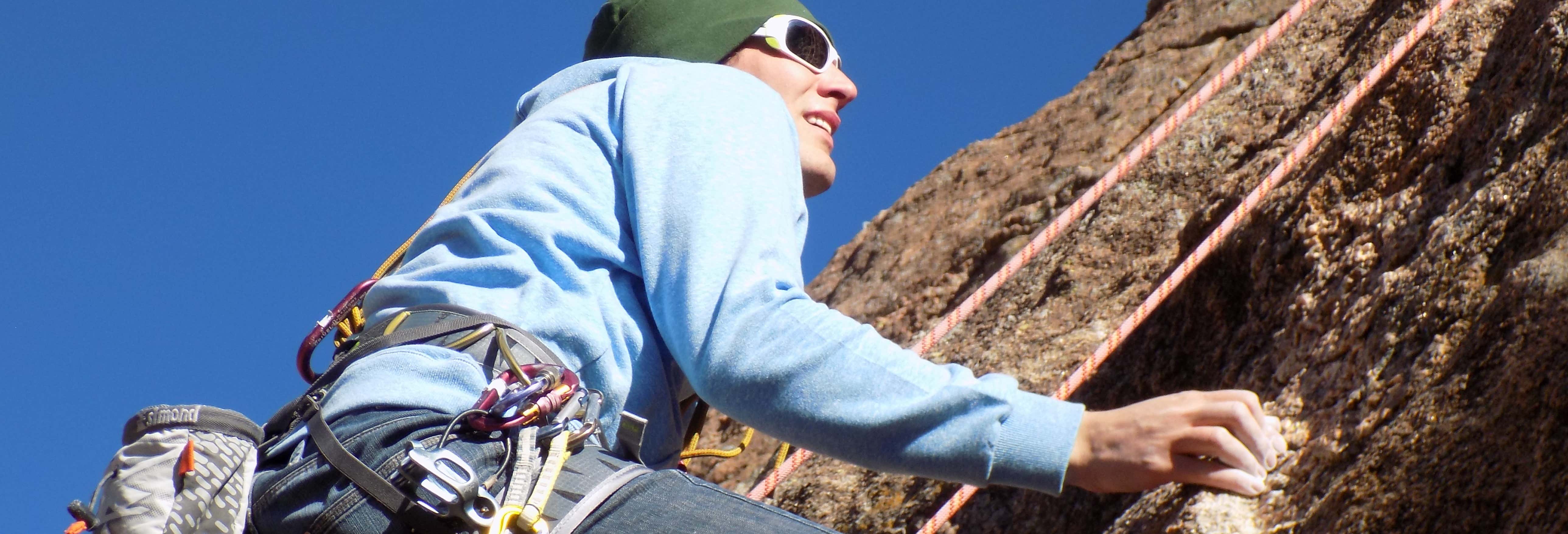 Escalada en el Filo de los Comechingones