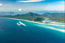 Vol en avion de tourisme dans les Îles Whitsundays + Snorkeling