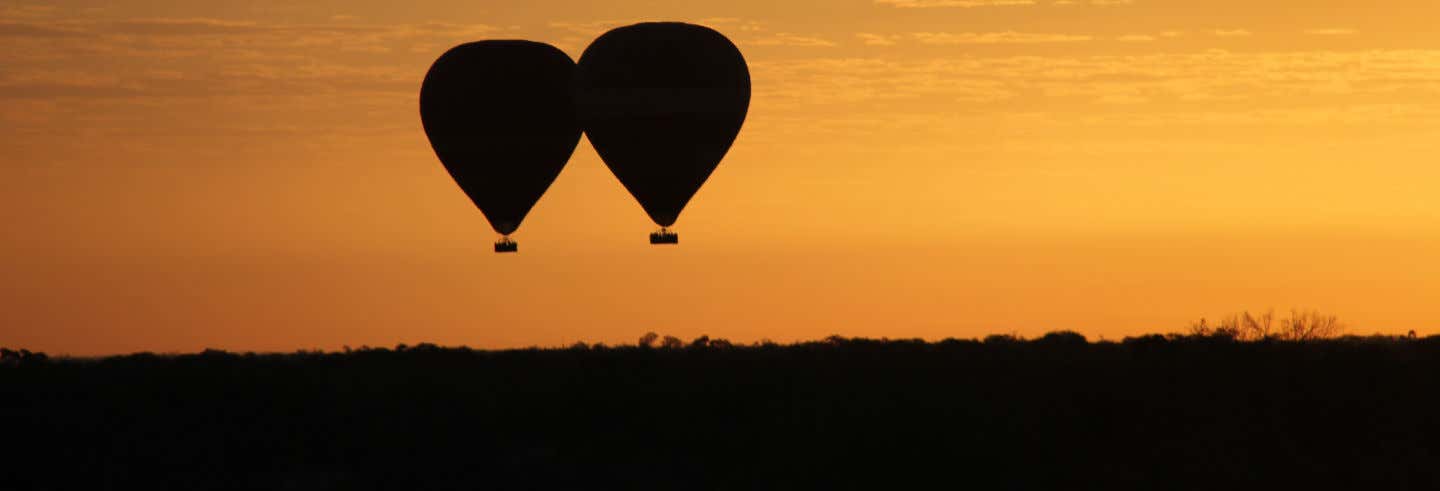 Paseo en globo por Alice Springs