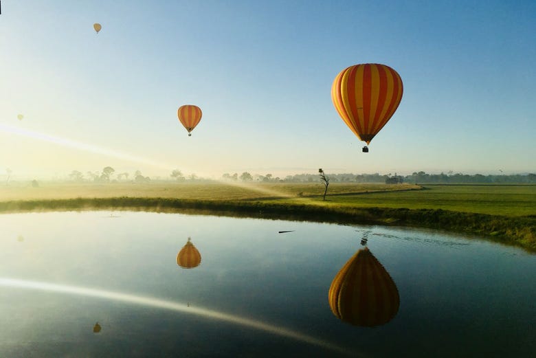 Brisbane hot air balloon ride