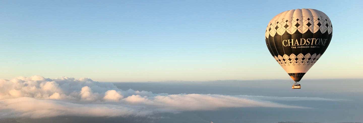 Giro in mongolfiera in Tasmania all'alba