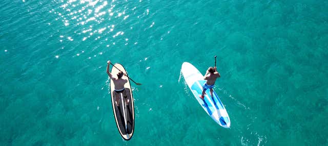 Tour de paddle surf por Double Island Point