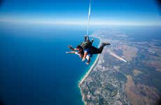 Salto de paraquedas em Perth