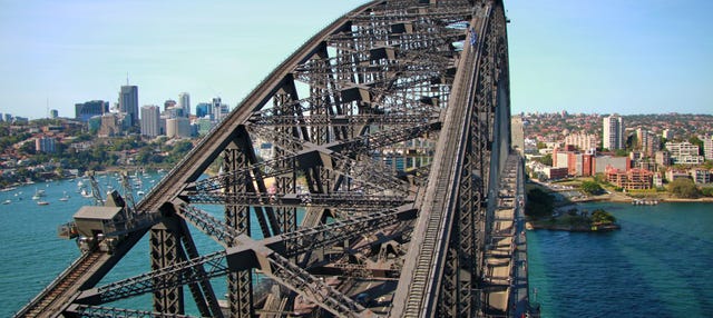 Escalada Por El Puente De La Bahia Por La Manana Sidney