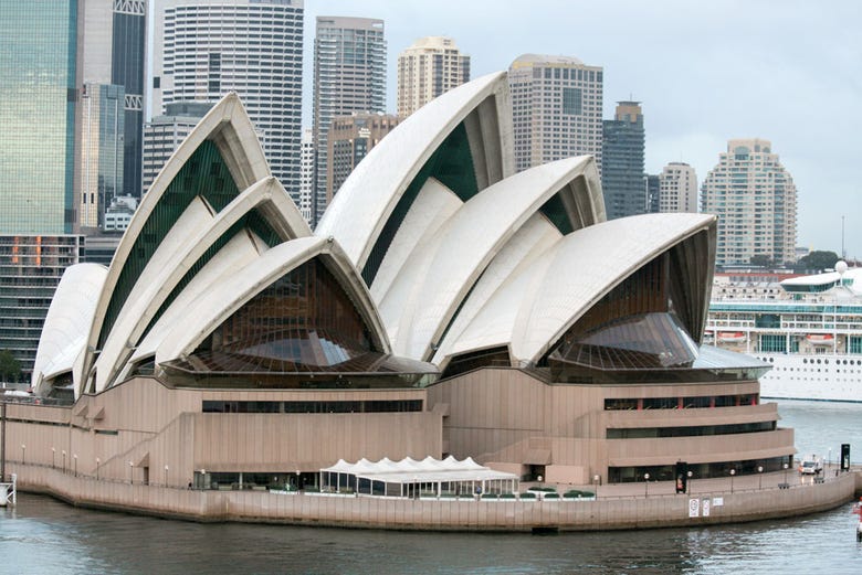 A famosa Ópera House de Sydney